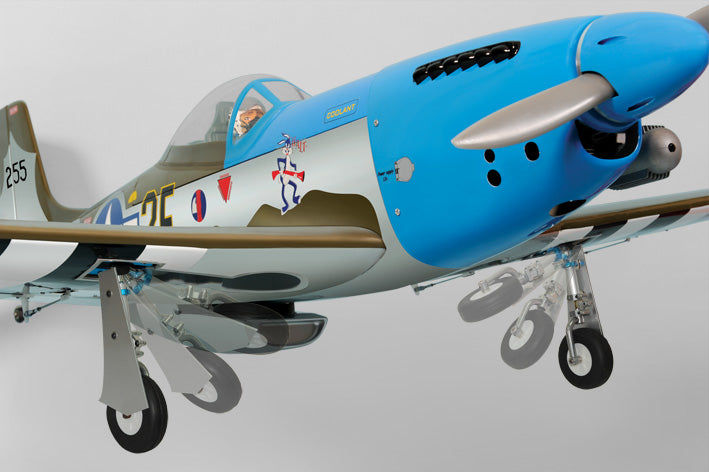 Phoenix Model P51 Mustang 15-20cc Gas/EP ARF 62" - 1:7 1/4