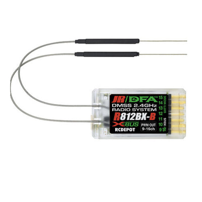 JR RG812BX-B 8Ch DMSS XBus Receiver