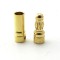  AMASS 100% ORIGINAL 3.5mm GOLD CONNECTOR