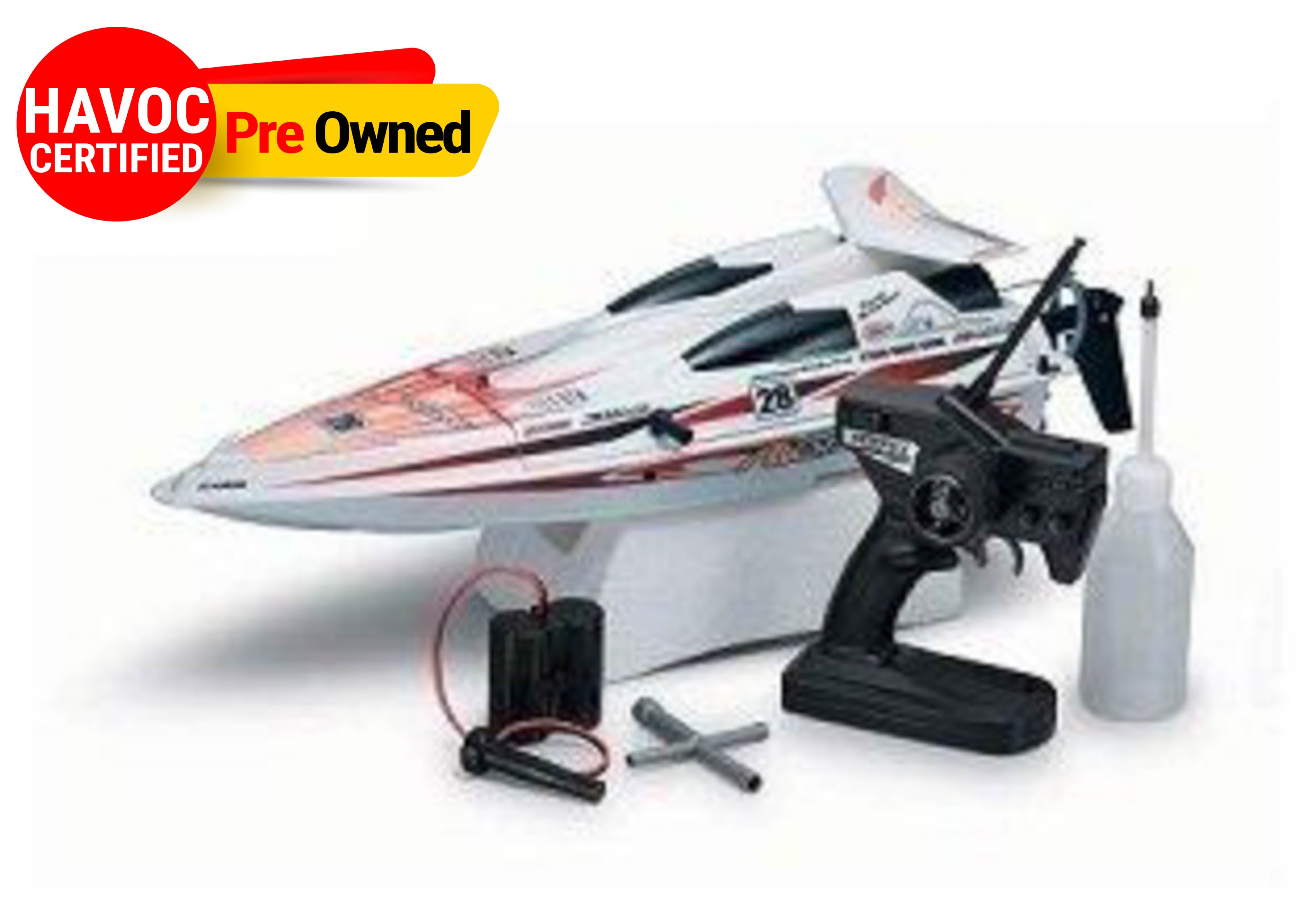 KYOSHO BOAT AIRSTREAK 500 READYSET-QUALITY PRE OWNED