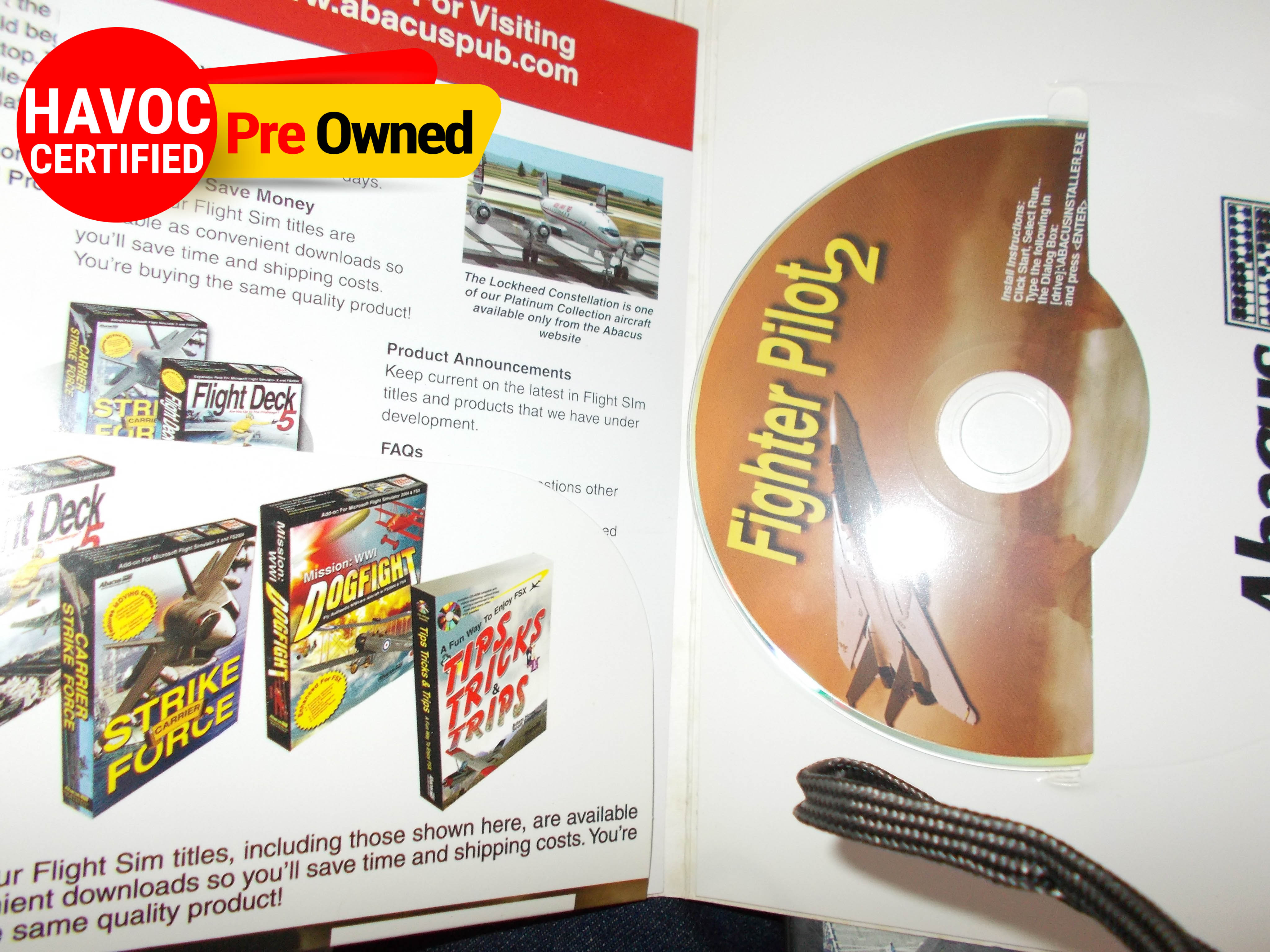 RC SIMULATOR CD/DVD(QUALITY PRE OWNED) -PER CD