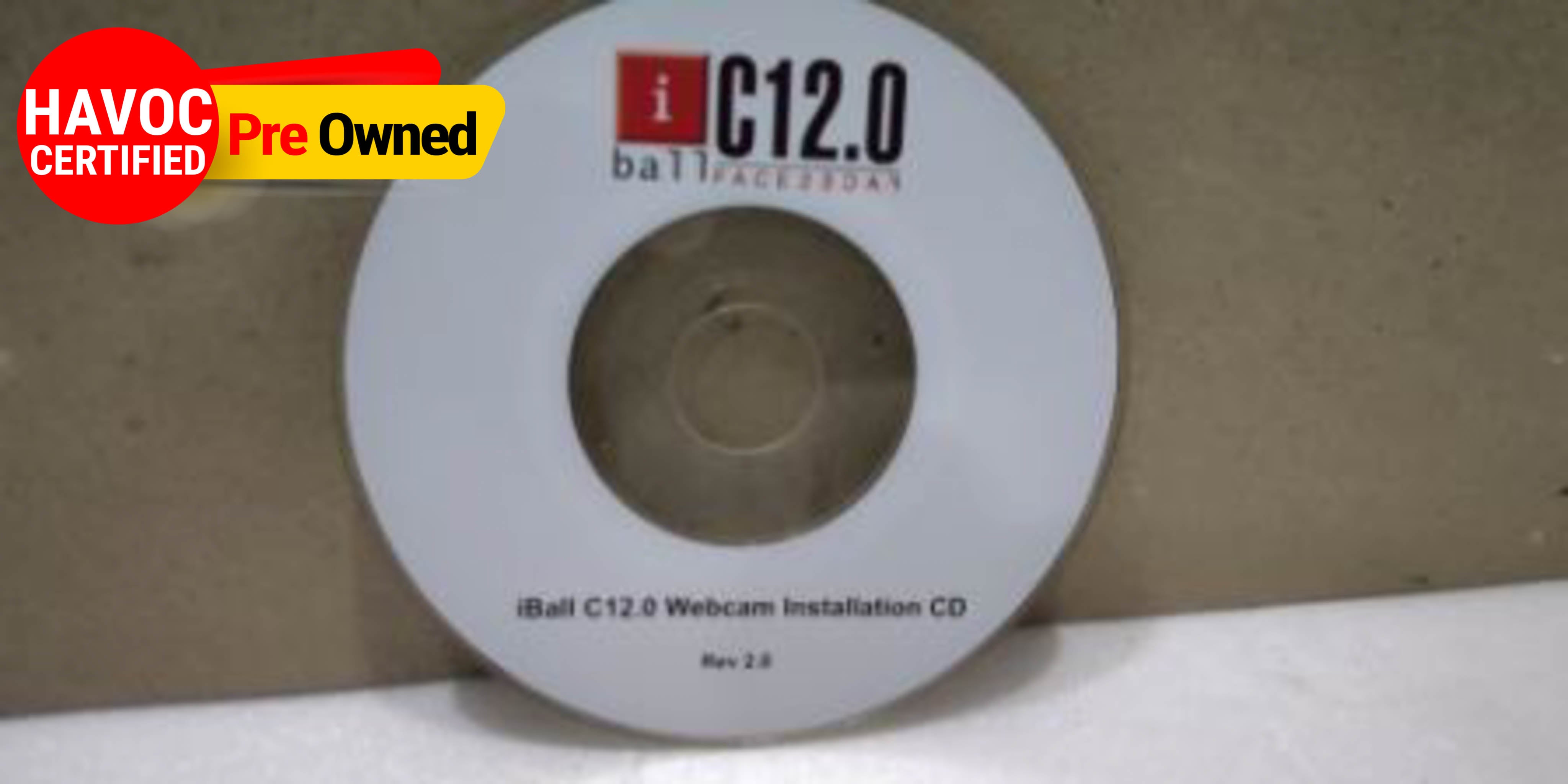 IBALL WEBCAM INSTALLATION CD(QUALITY PRE OWNED)