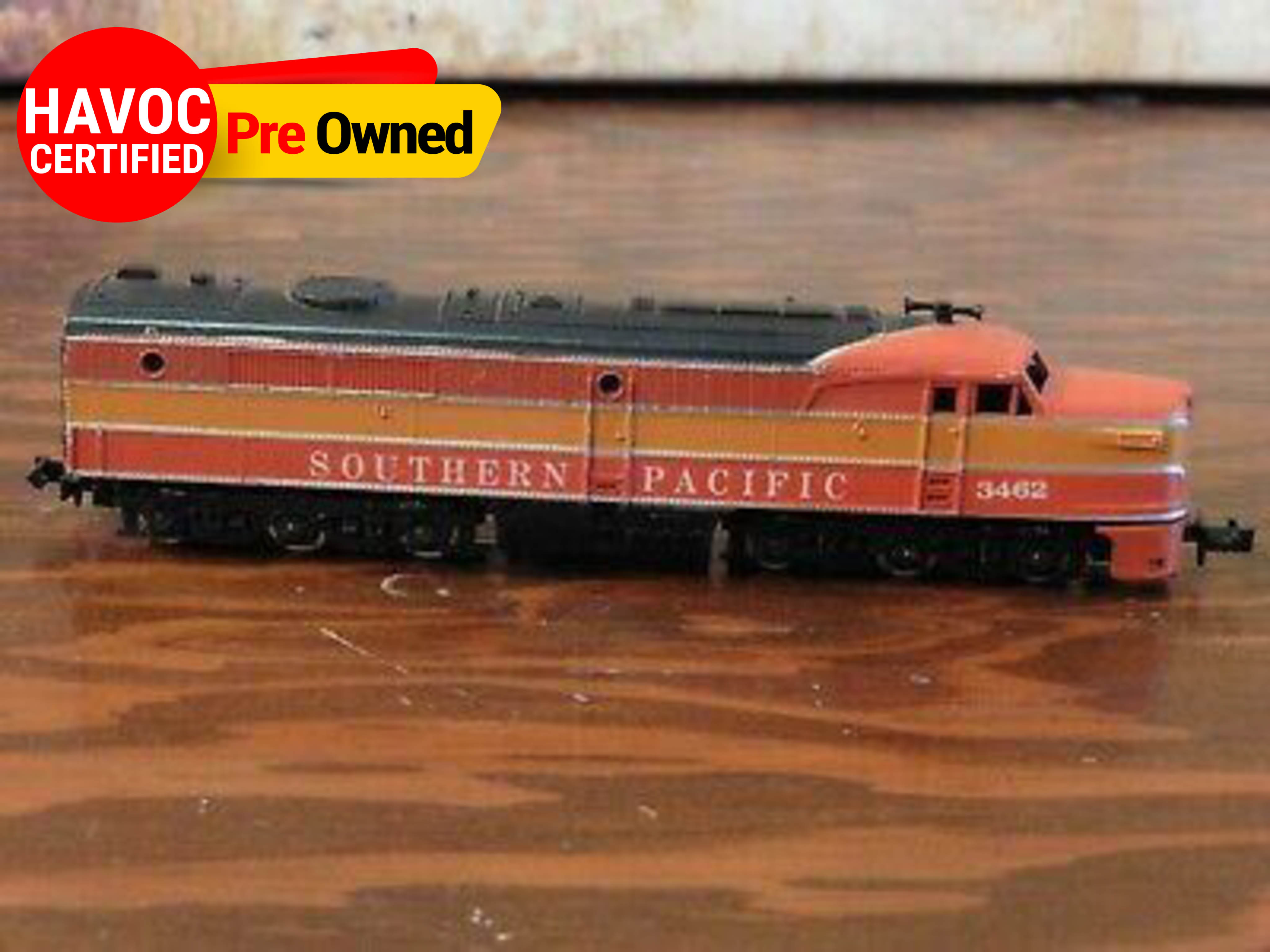 N SCALE ENGINE METAL SOUTHERN PACIFIC(QUALITY PRE OWNED)