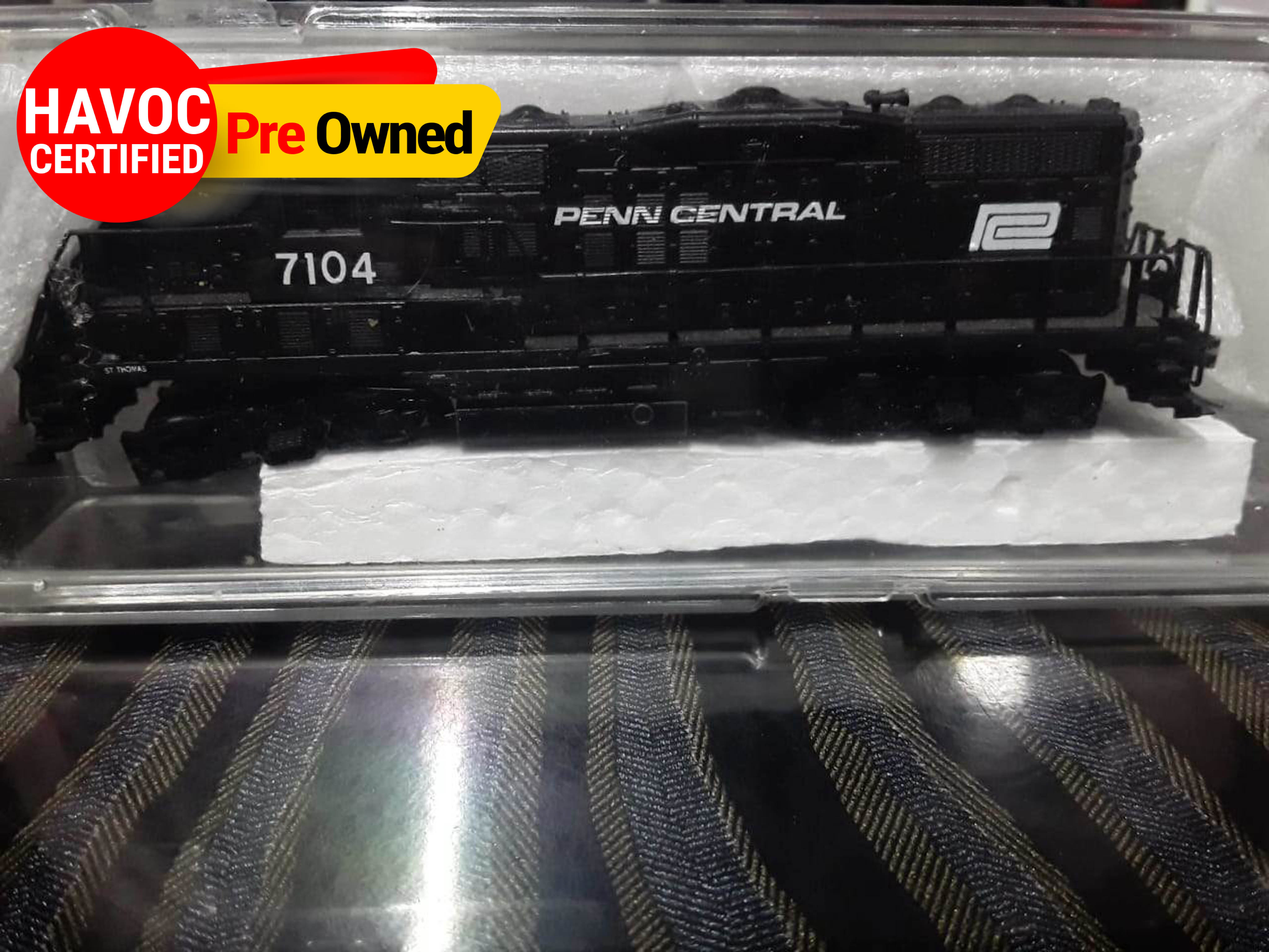 N Scale Penn Central-7104 (Quality Pre Owned)