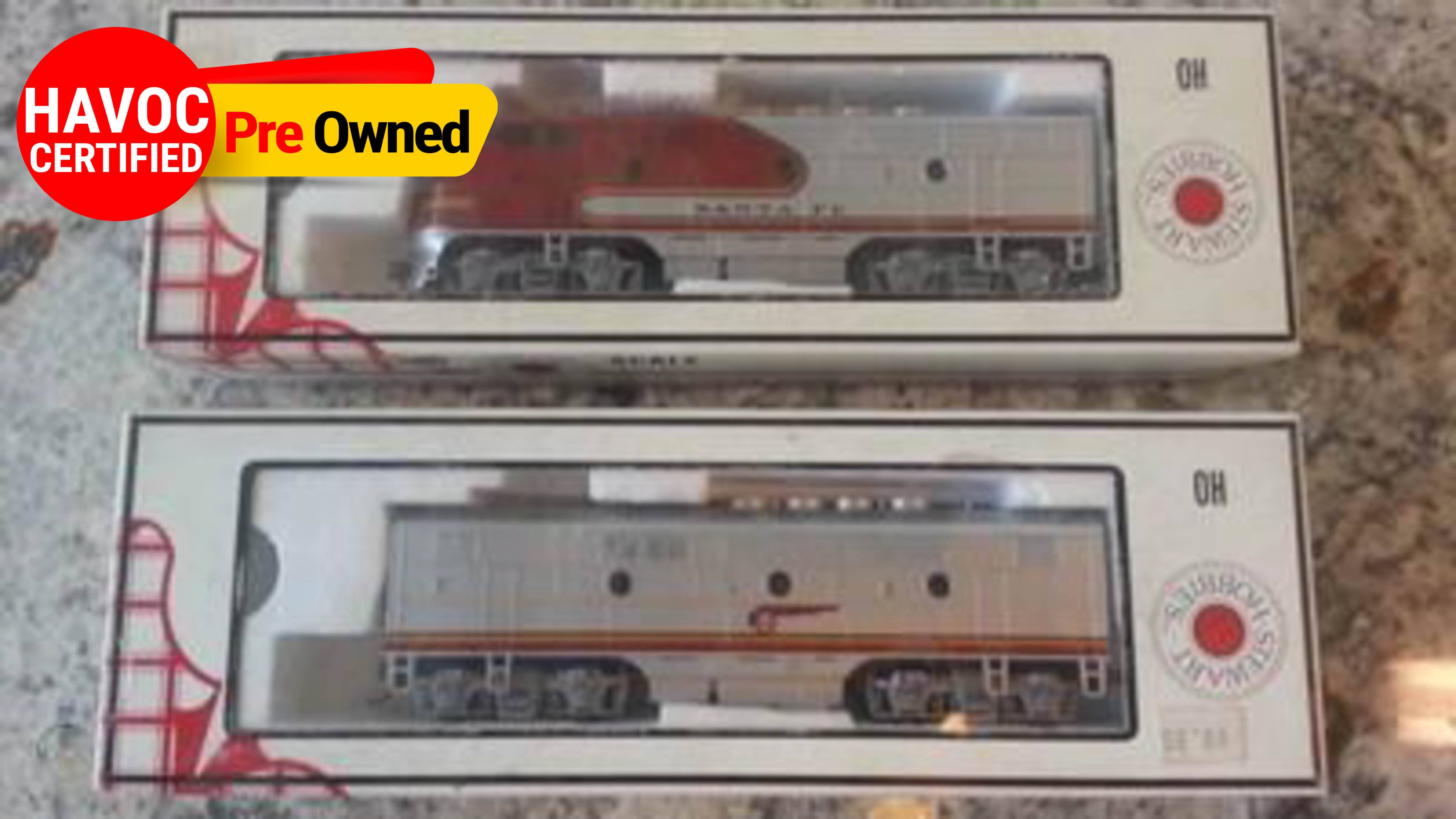 Ho Scale Santa Fe(A+B Powered) (Quality Pre Owned)