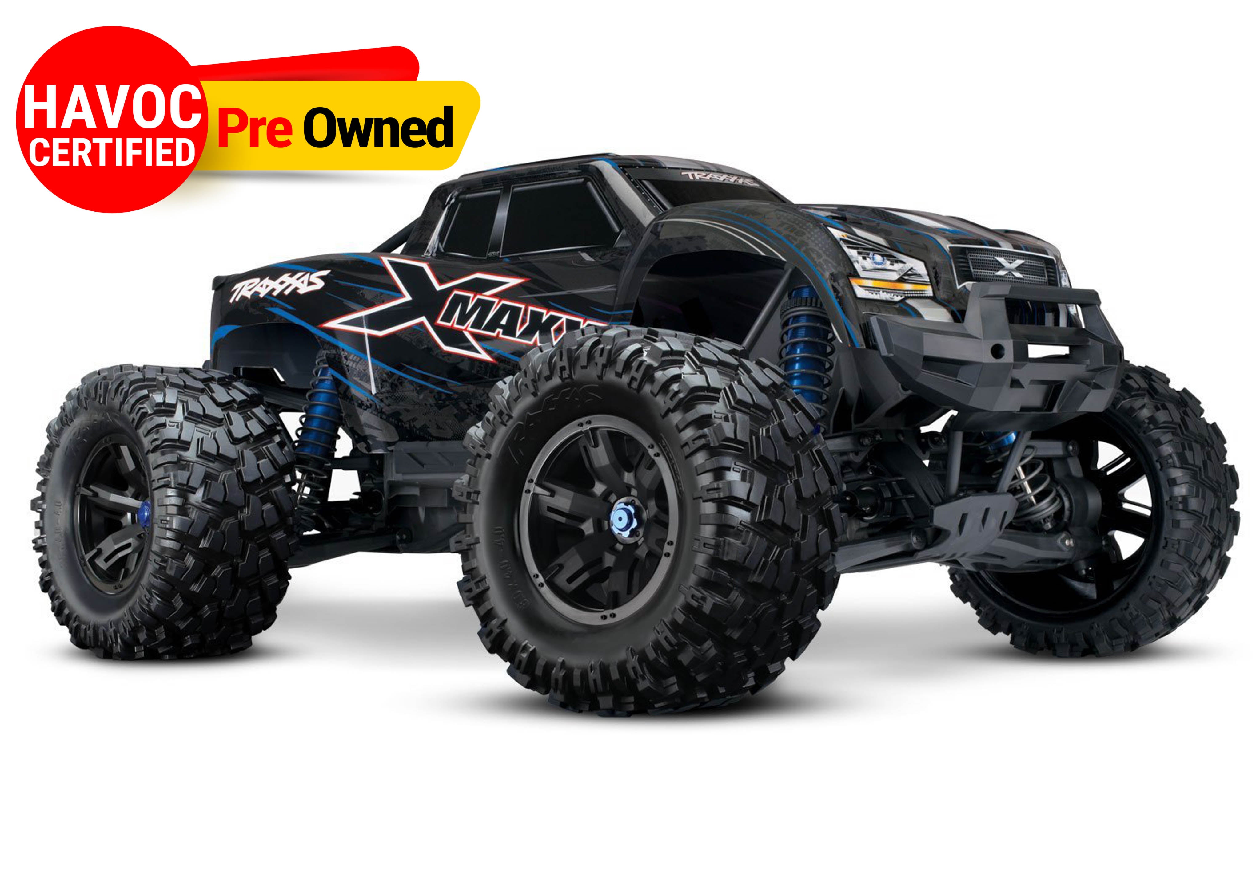 Traxxas Xmaxx 1/6Scale 4Wd Blue Car (Quality Pre Owned)