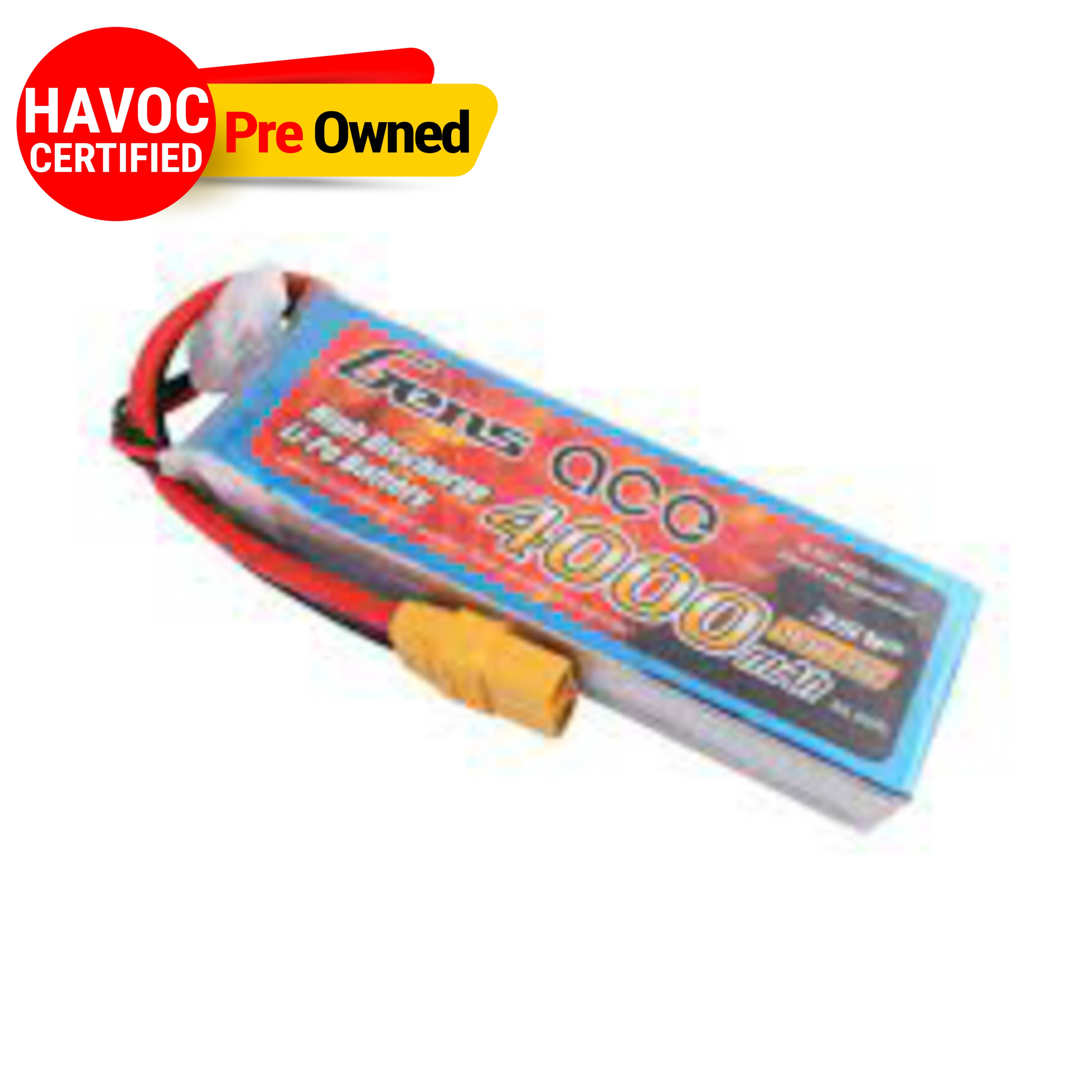 Gens Ace Lipo 11.1V 4000Mah 25C  Battery (Quality Preowned)