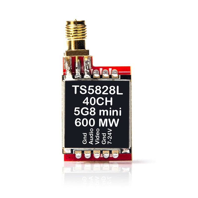 TS5828L 5.8G 600MW 40CH Transmitter with Antenna