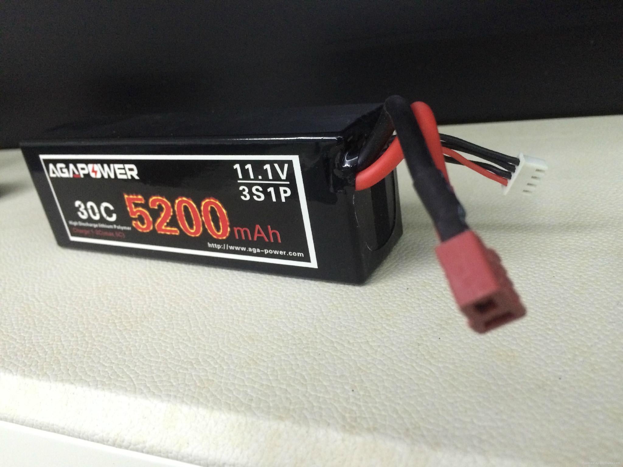 LIPO BATTERY(AGA) 5200Mah,11.1V,3S 30C