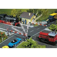 FALLER PROTECTED LEVEL CROSSING HO SCALE 120171