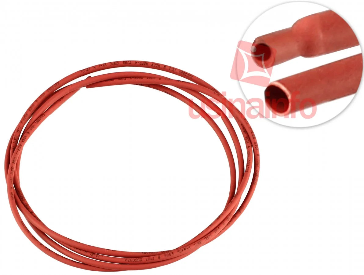 Heat Shrink Sleeve 2mm Red 3meter Industrial Grade WOER (HST)