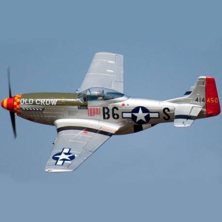 Flightline P-51D "Old Crow" 1410mm (55") Wingspan - PNP