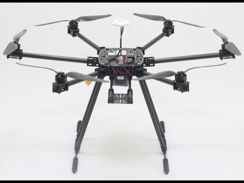 ZD 850mm Full Carbon Fiber 850mm Hexa-Rotor Frame Combo Kit