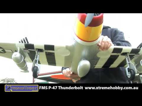 FMS P47 thunedrbolt - PNP 1400mm span