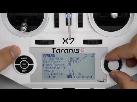 FrSky 2.4GHz Taranis Q X7 Access Transmitter (White) with R9M 2019 Module and R9MX Receiver