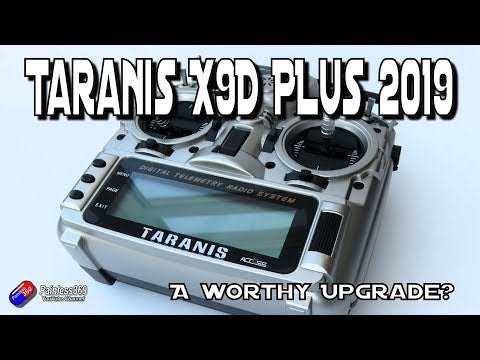 FrSky Taranis X9D Plus 2019 Digital Telemetry Drone Remote Control with FrSky RX8R Pro Receiver- (Silver Colour)