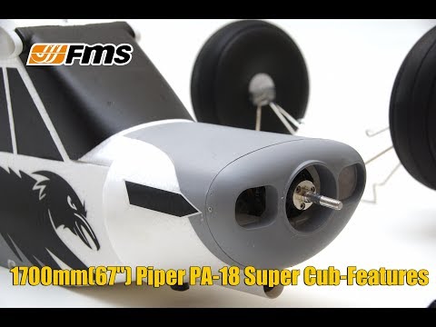 FMS 1700MM (67") PIPER PA-18 SUPER CUB PNP