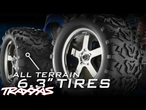 Traxxas T-Maxx 1/10Scale 4Wd Monster Truck Silver 4907#1