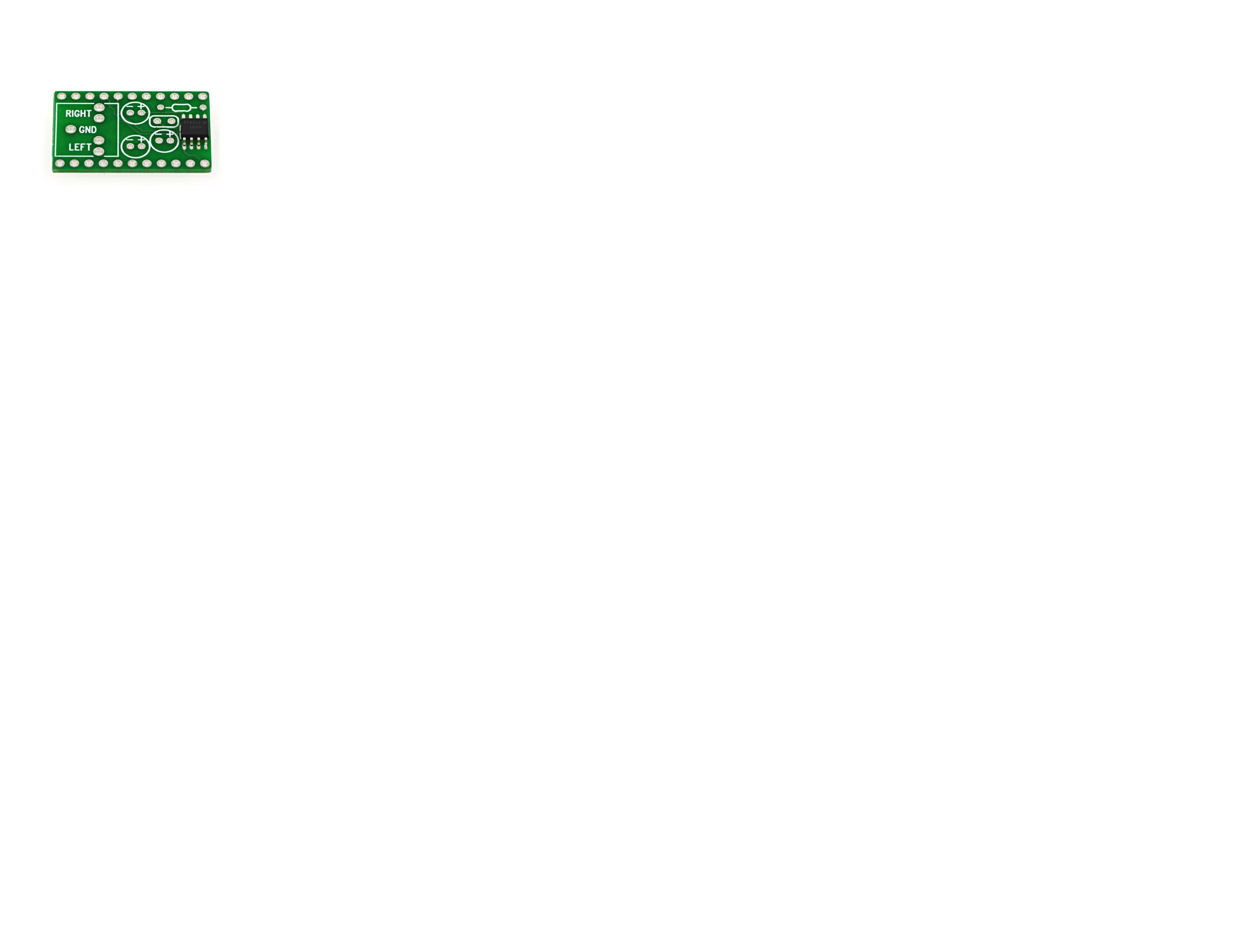 PT8211 Unassembled Audio Kit for Teensy 3.x