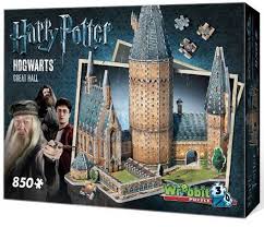 HARRY POTTER HOGWARTS GREAT HALL 3D PUZZLE