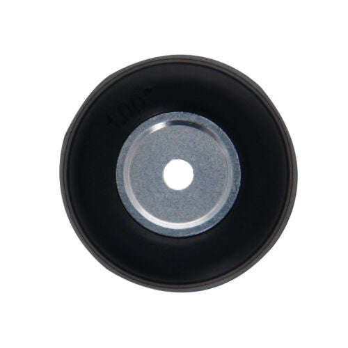 RUBBER PU WHEEL ALUMINIUM HUB 4 INCH