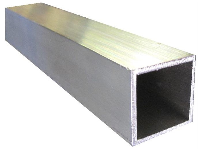 Aluminium Square Pipe 3/4" 19mm