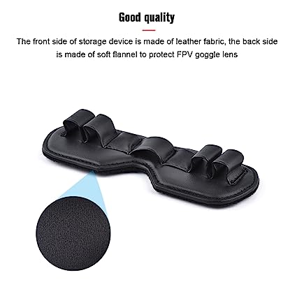 Protective Lens Cover With Antenna Storage Box For Dji Fpv / Dji Avata Drones (Goggles V2)