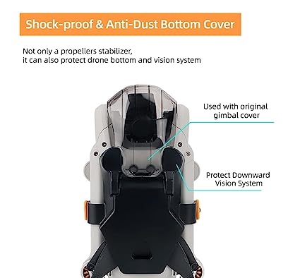 Propeller Holder For Dji Mini 3 Pro Accessories (Black)