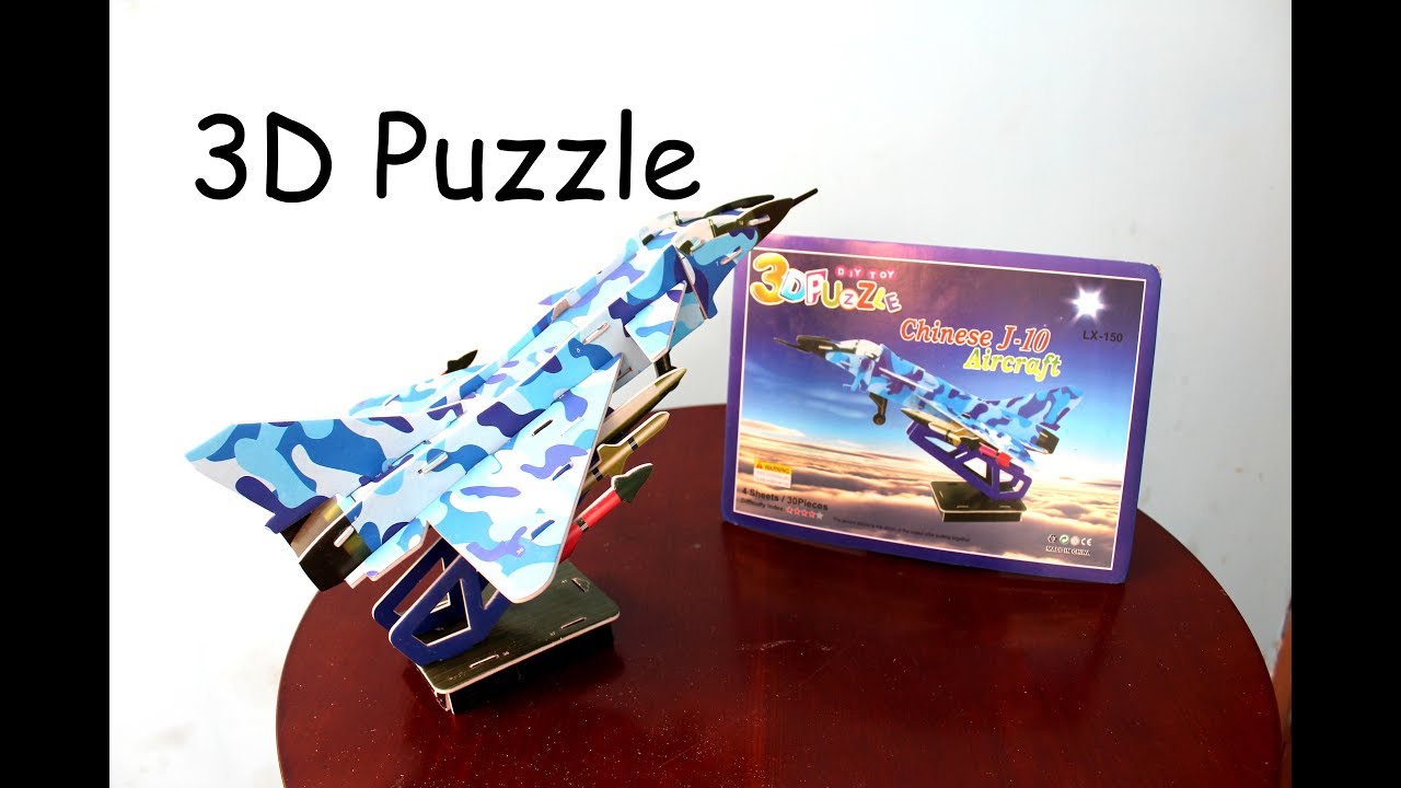3D PUZZLE CHINESE FIGHTER