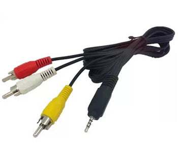 1.5 Meter Male 3.5mm to 3-RCA AV Cable