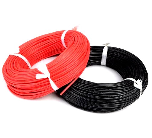 High Quality Ultra Flexible 16AWG Silicon Wire 5m (Red)