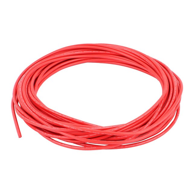 High Quality Ultra Flexible 18AWG Silicone Wire 5m (Red)