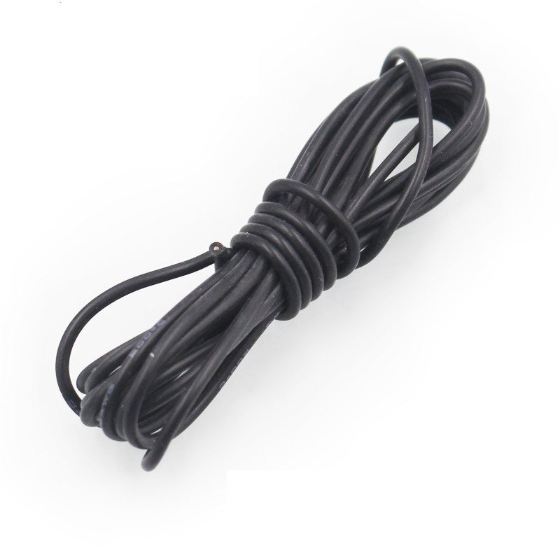 High Quality Ultra Flexible 22AWG Silicone Wire 2m (Black)