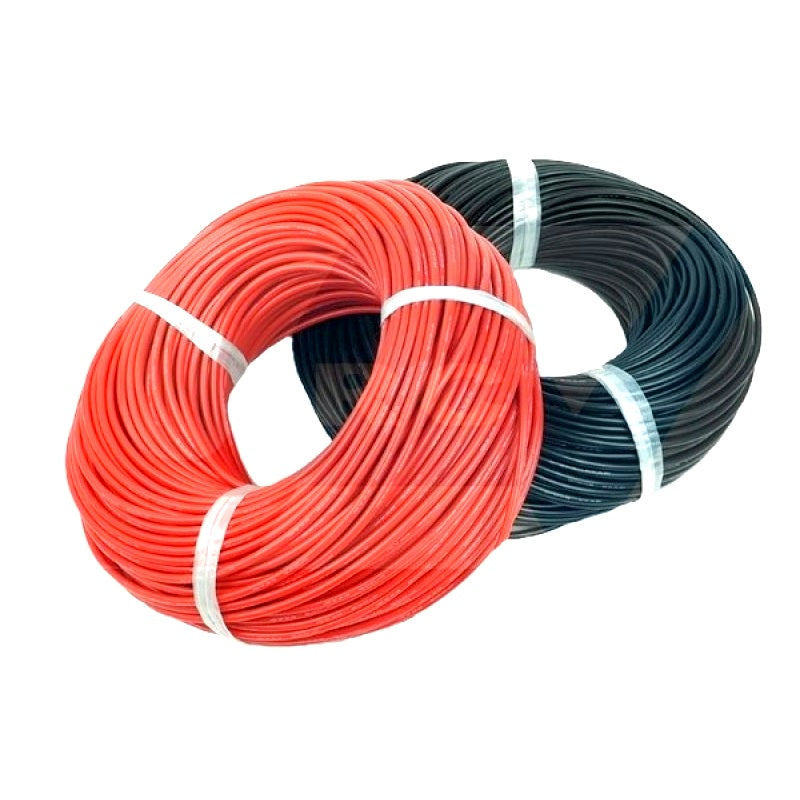 High Quality Ultra Flexible 14AWG Silicone Wire 1m (Black)