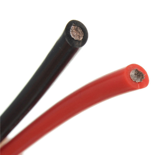 High Quality Ultra Flexible 8AWG Silicone Wire 0.5 m (Black)