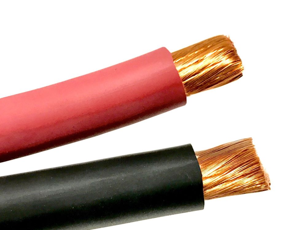 High Quality Ultra Flexible 6AWG Silicone Wire 1m (Black) + 1m (Red)