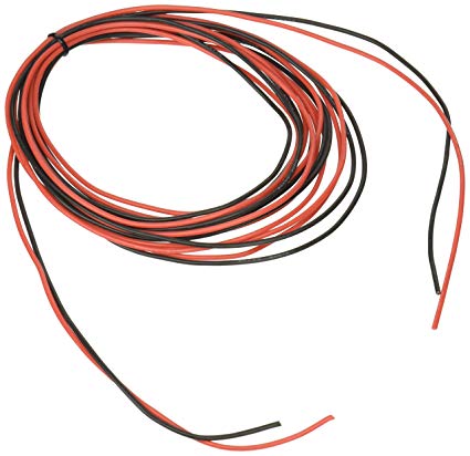 High Quality Ultra Flexible 30AWG Silicone Wire 5m (Red) + 5m (Black)