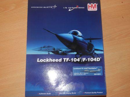 STATIC MODEL LOCKHEED TF-104G STARFIGHTER
