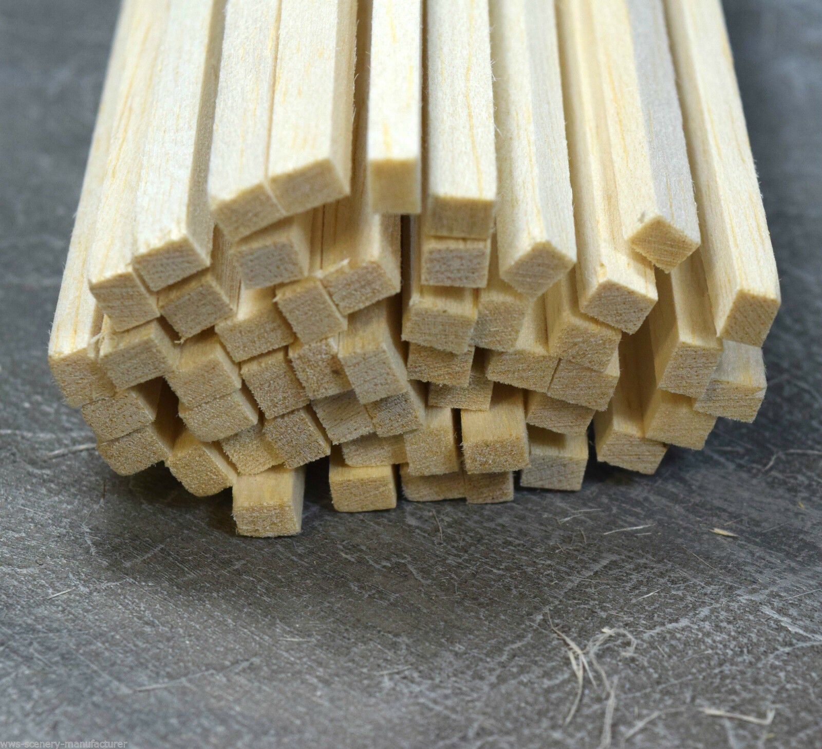 Balsa Wood Strips 5Mmx5mm