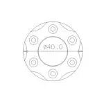 Secraft V2 Single Fuel Dot Red