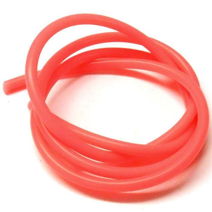 SILICON FUEL TUBE RED PER METER 2X5MM