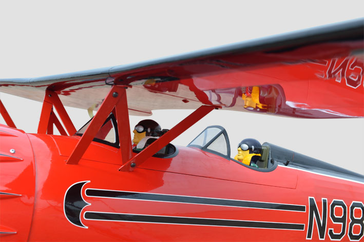 Phoenix Model Waco F5C 15CC Gas/EP ARF 63" - 1:5 3/4